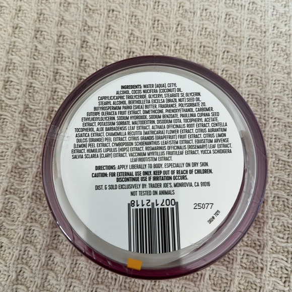 Brazil Nut Body Butter - Picture 3 of 3